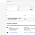 Dashboard Shopify eCommerce