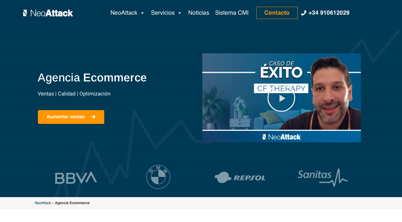 Agencia ecommerce España Neoatttack