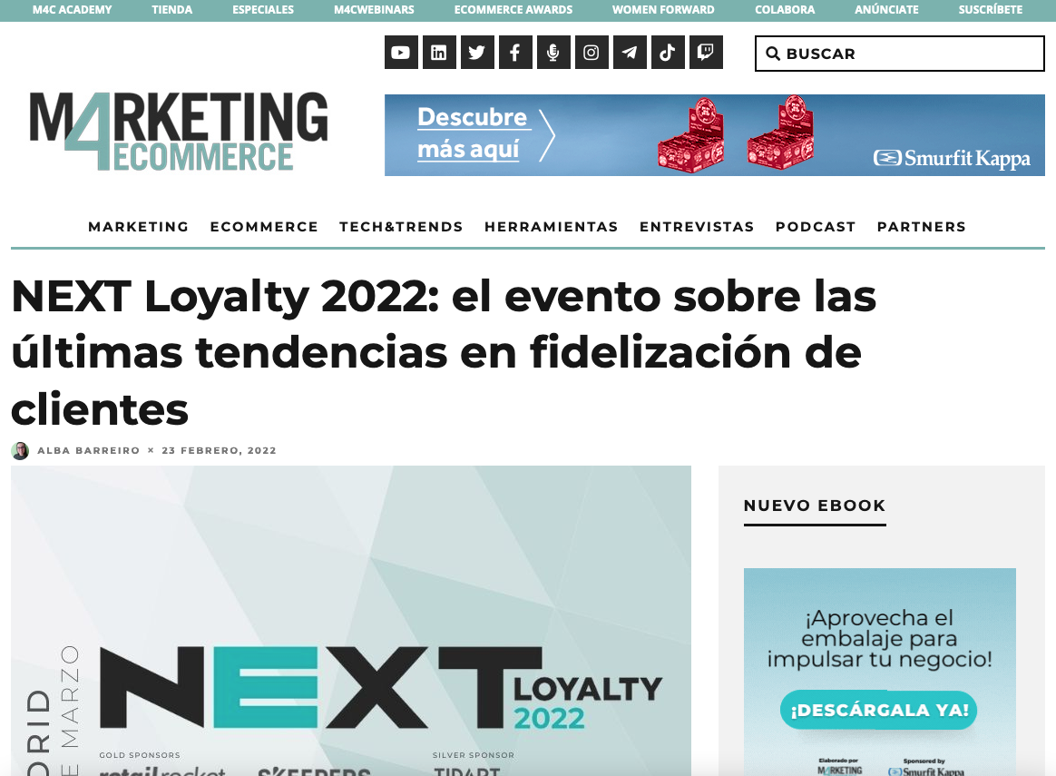 Next Loyalty evento ecommerce España