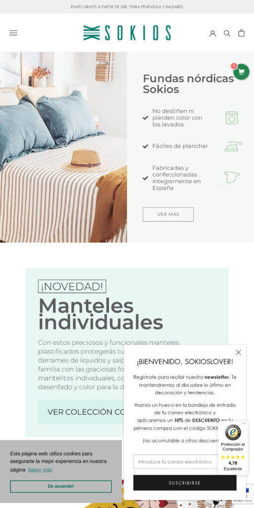 Captura de la portada de sokios.com