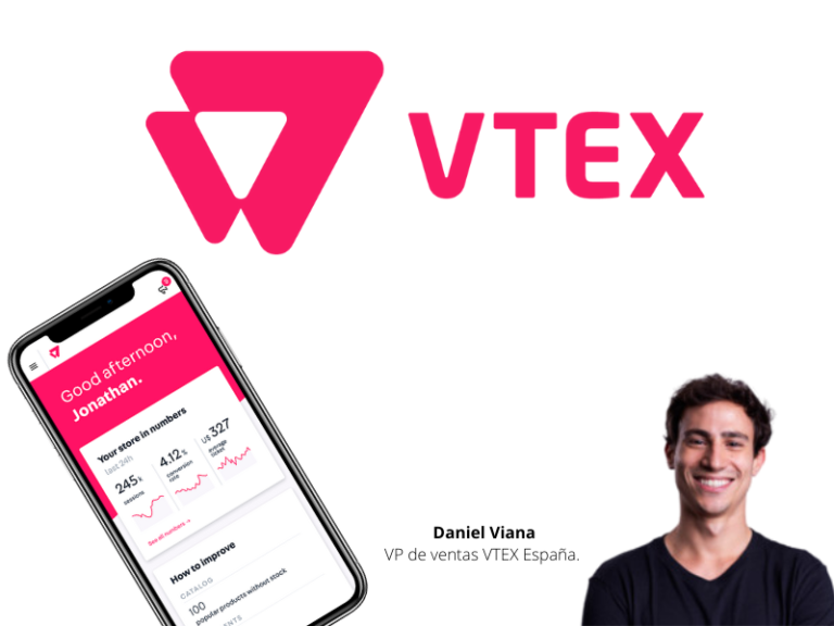 Daniel Viana es el vicepresidente de ventas para VTEX España.