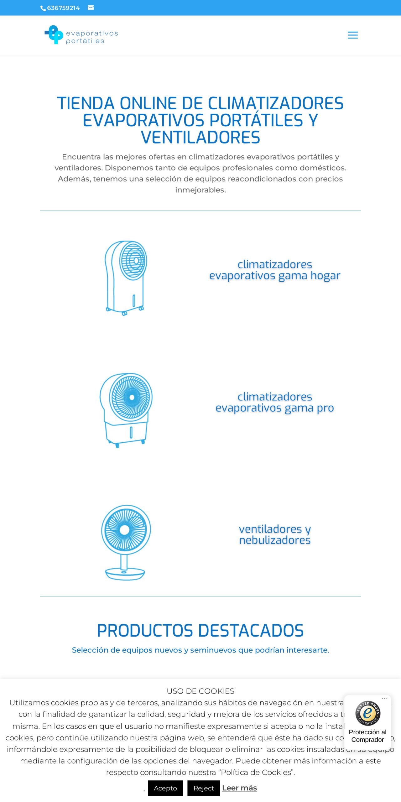 evaporativosportatiles.com