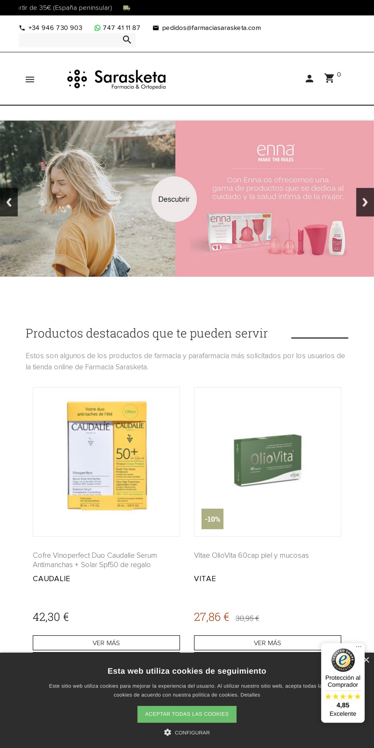 farmaciasarasketa.com