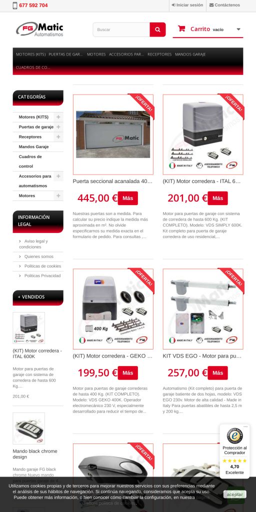Captura de la portada de fgmatic.com