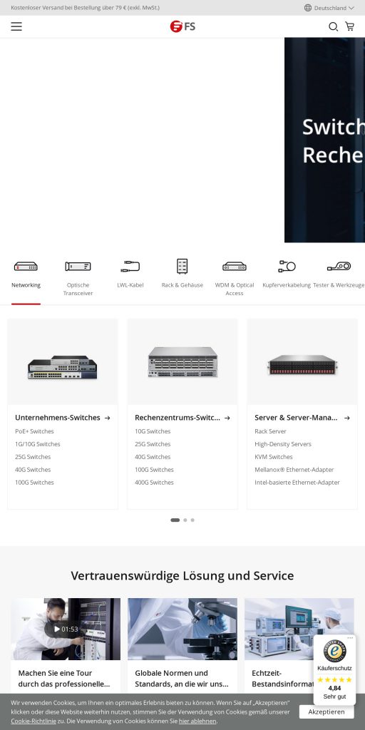 Captura de la portada de fs.com