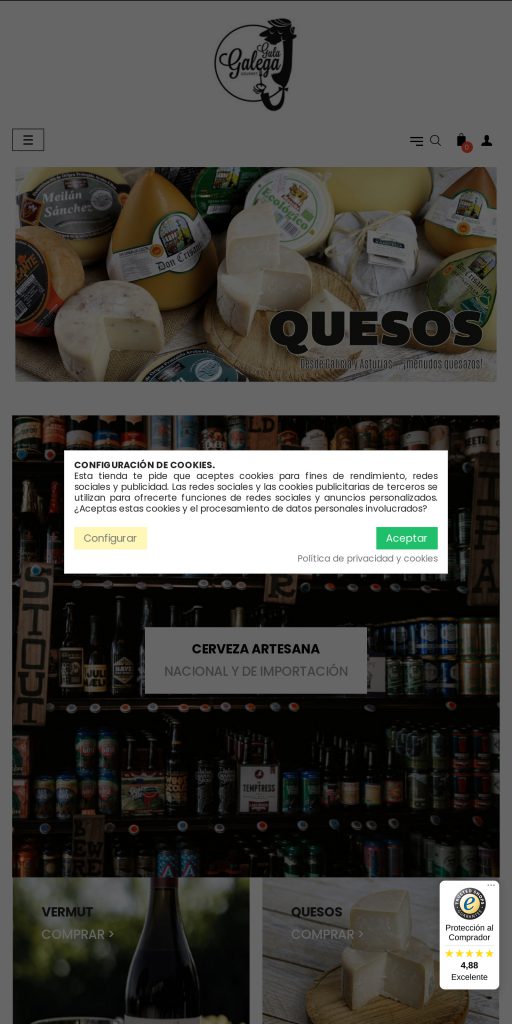 Captura de la portada de gulagalega.com