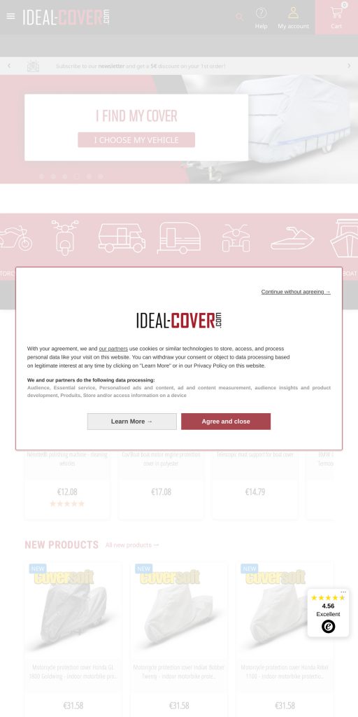 Captura de la portada de ideal-cover.com