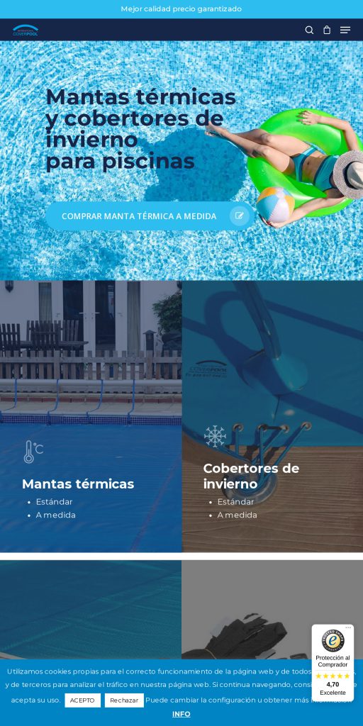 Captura de la portada de internationalcoverpool.es