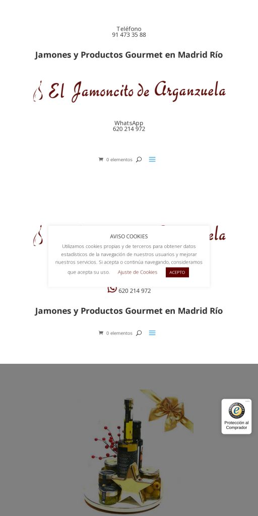 Captura de la portada de jamoncito.net