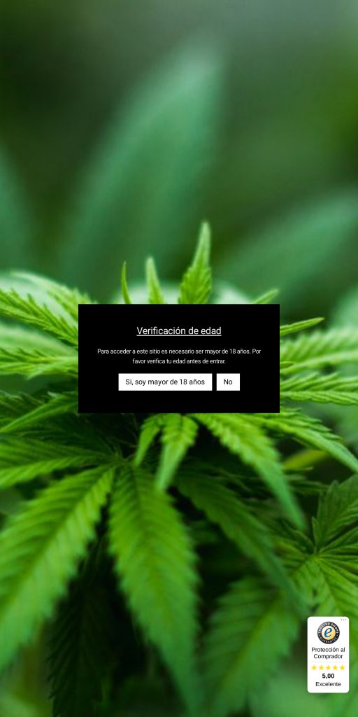Captura de la portada de lecbdboutique.com