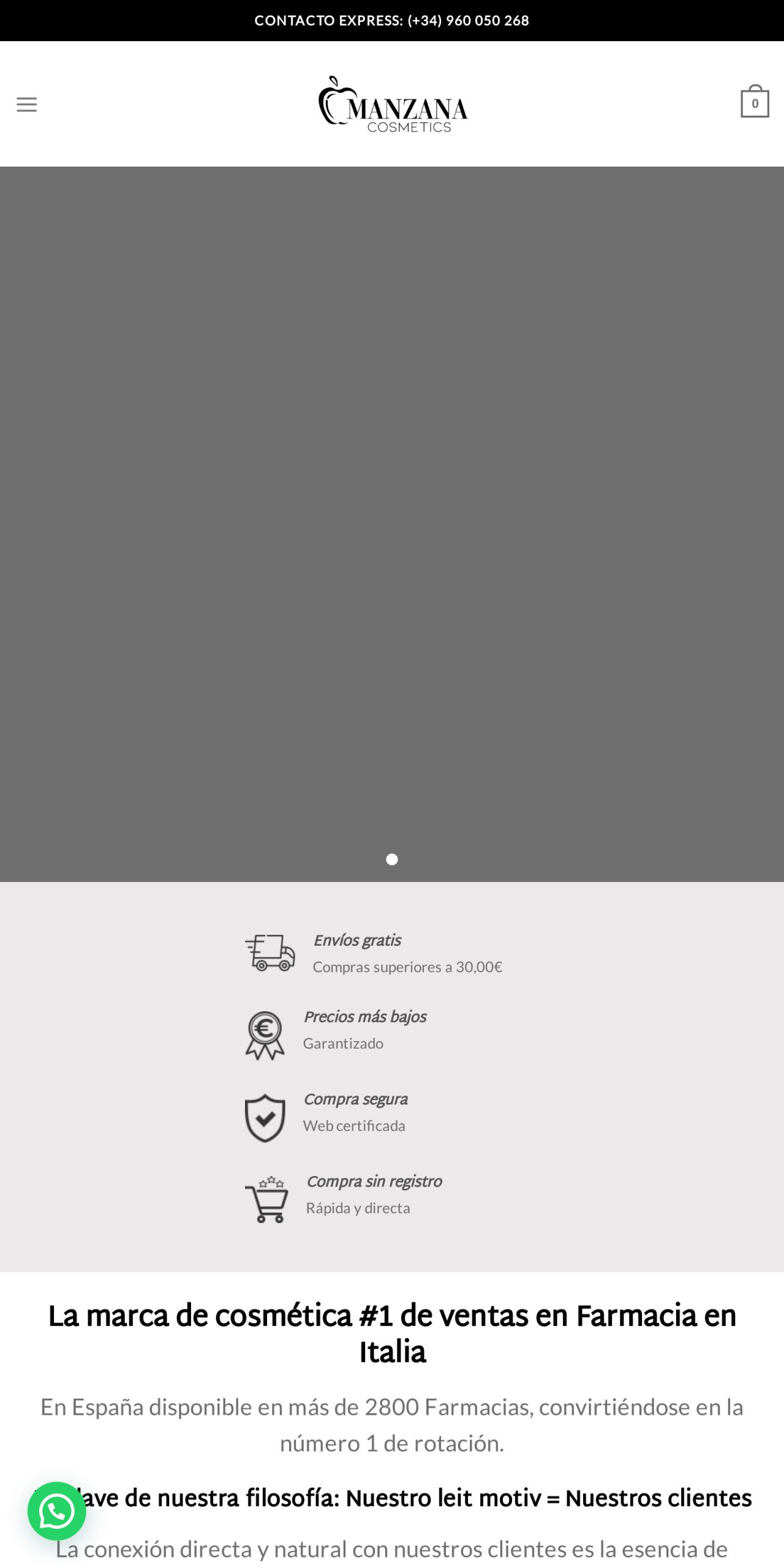 manzana-cosmetics.com