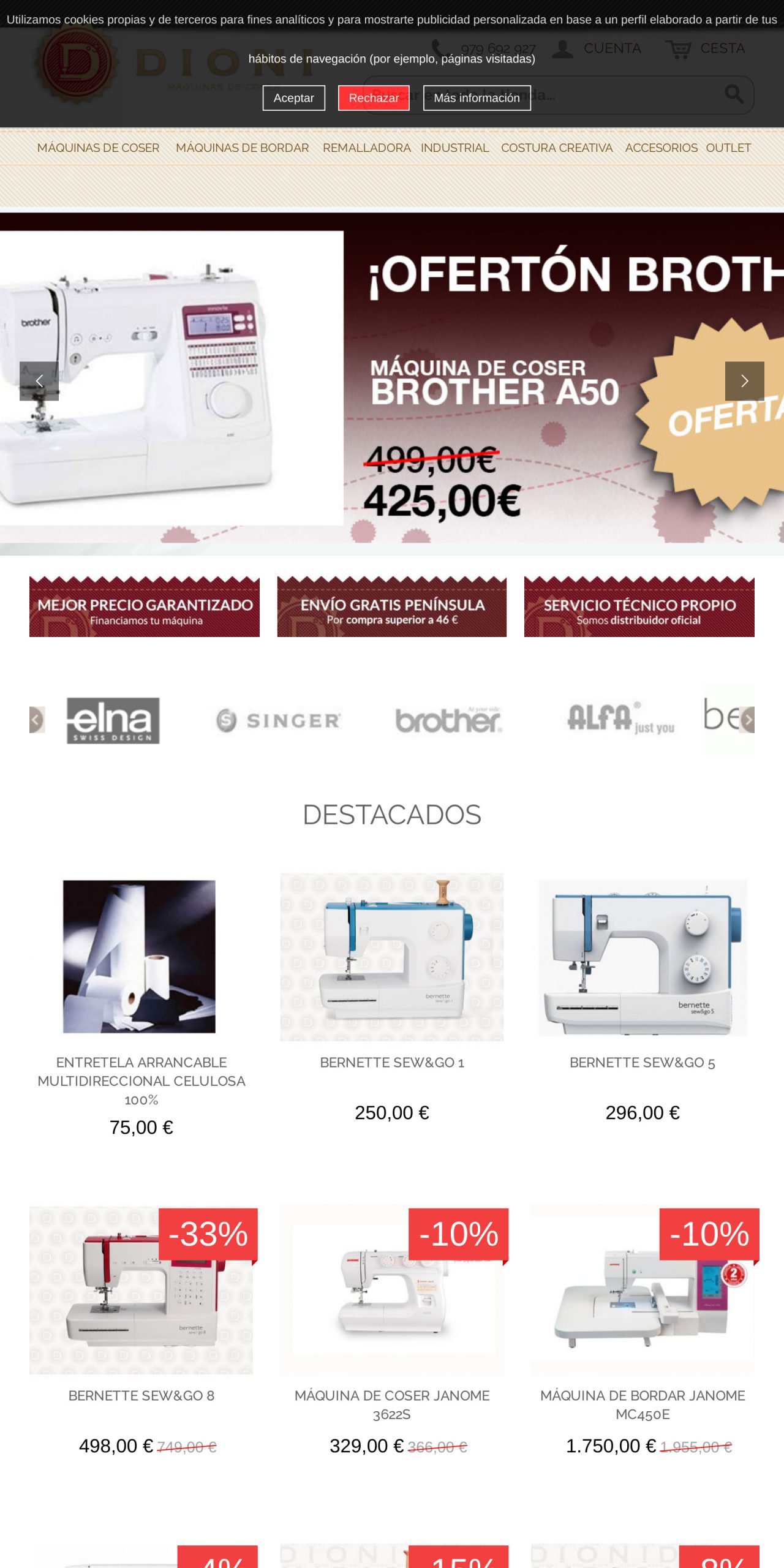 maquinasdecoserdioni.com