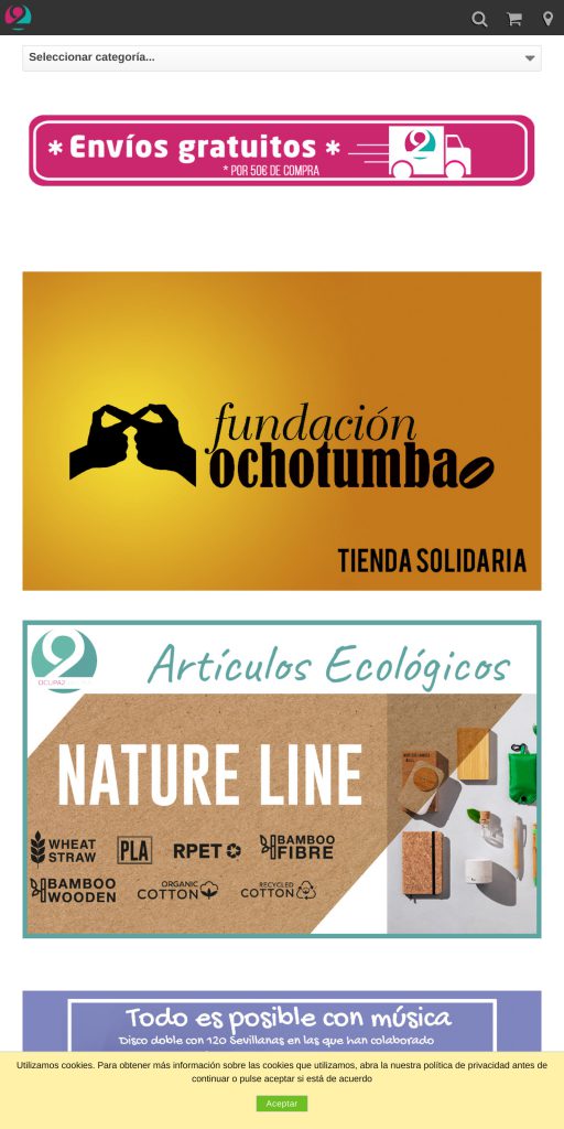 Captura de la portada de ocupa2.org