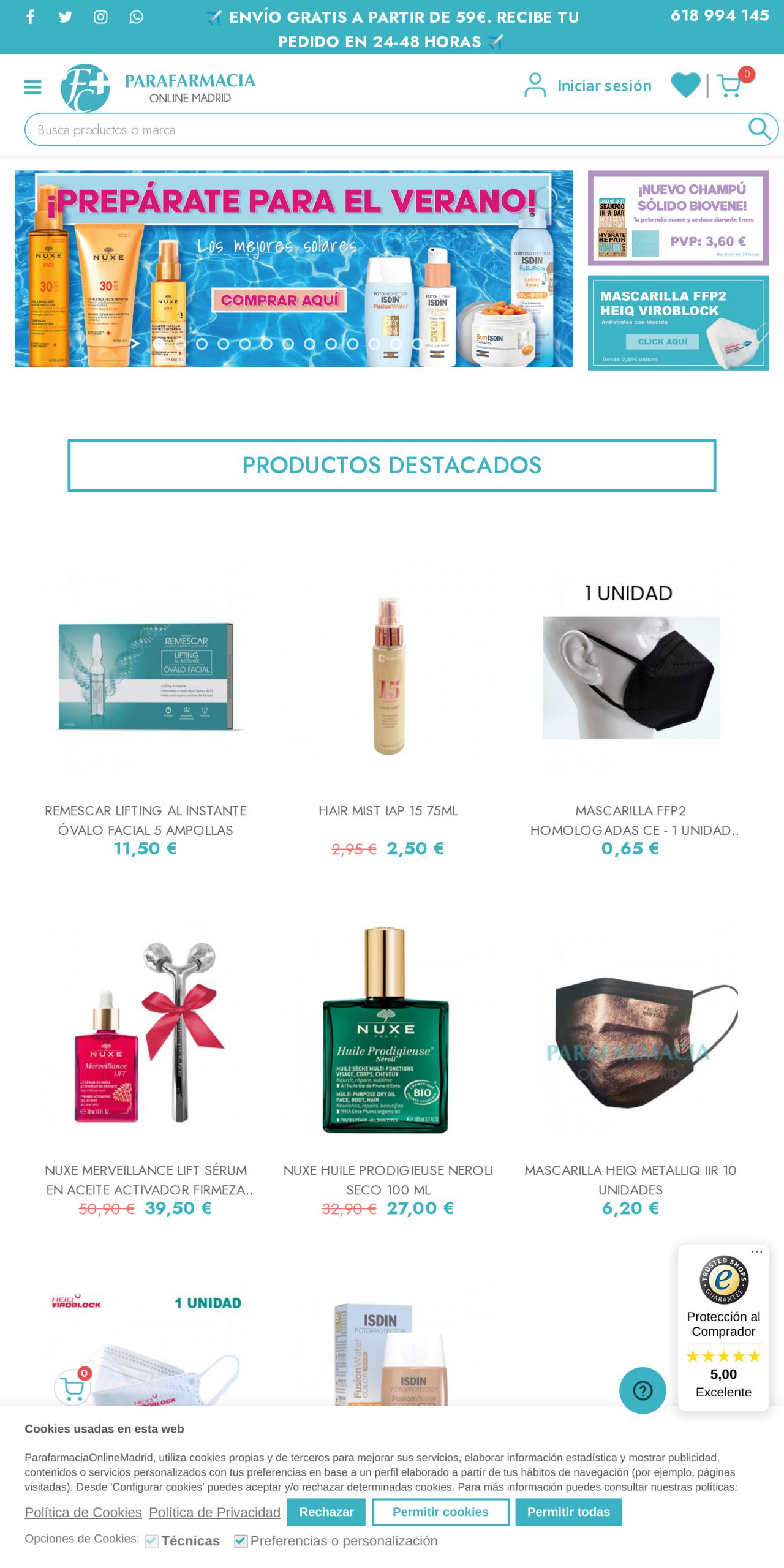 parafarmaciaonlinemadrid.es