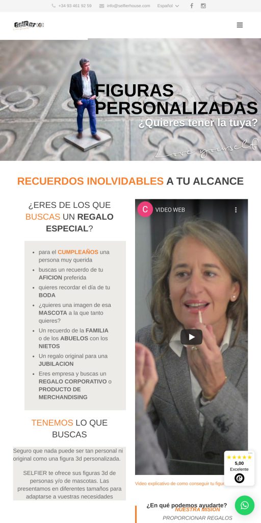 Captura de la portada de selfierhouse.com