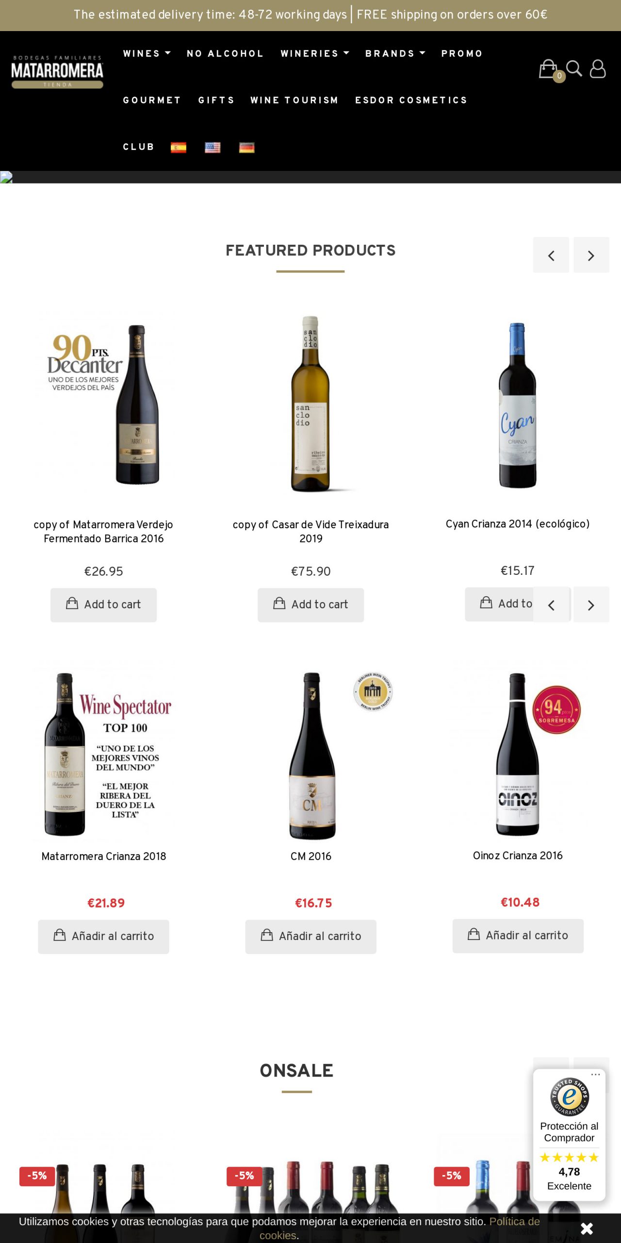 tienda.matarromera.es