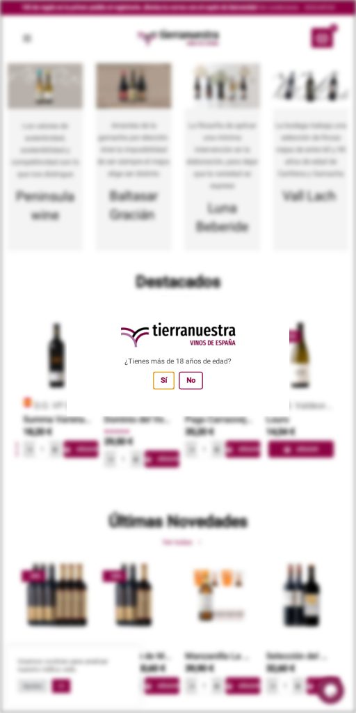Captura de la portada de tierranuestra.es