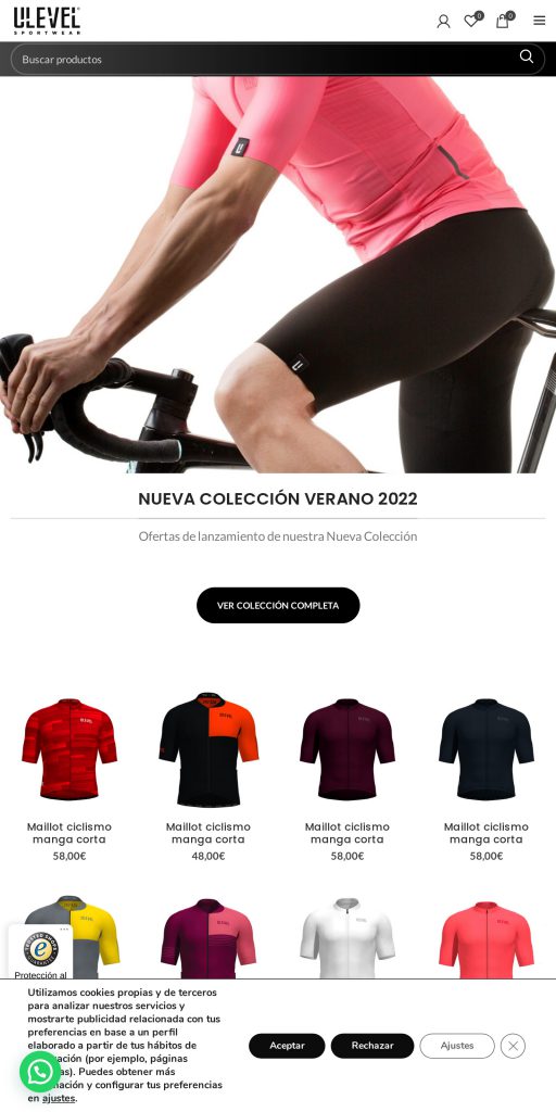 Captura de la portada de ulevel.es