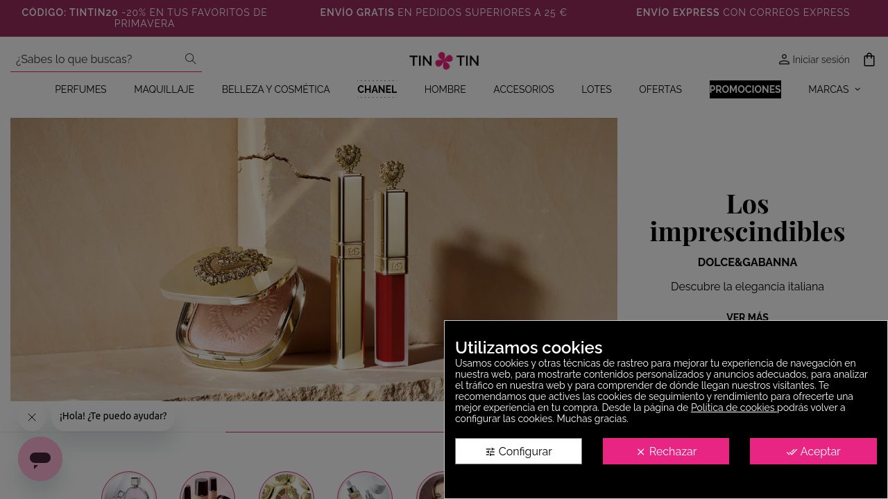 Perfumes Tintín
