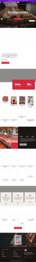 Captura de la portada de carniceriapulido.com